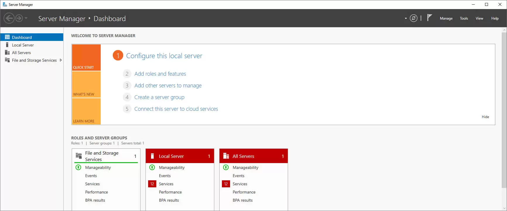Windows Server administration and management
